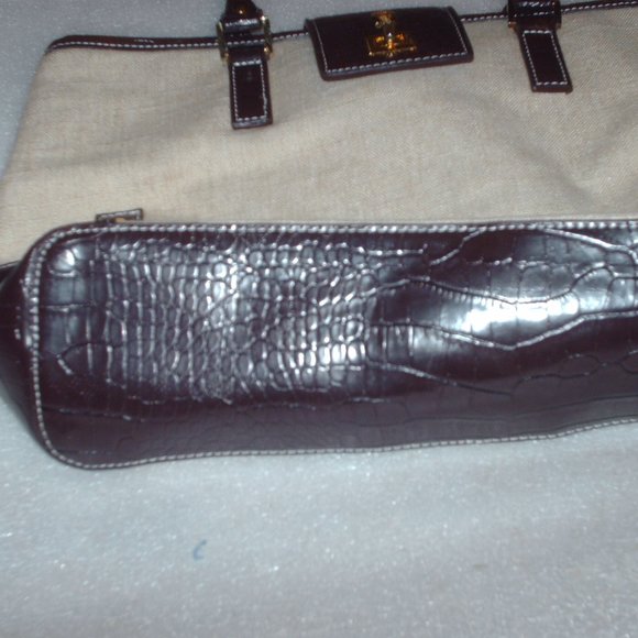 Etienne Aigner Bags Etienne Aigner Brown Alligator Print Purse